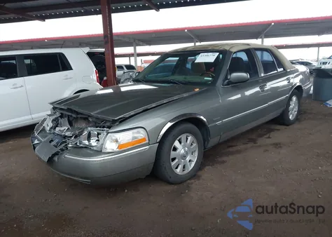 2003 Mercury Grand Marquis Ls from USA, damaged, VIN 2MEHM75W23X694224